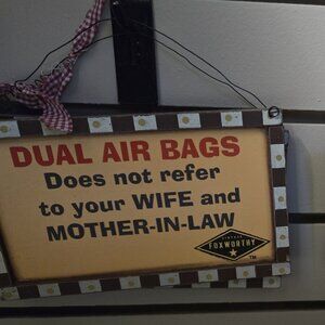 NEW REDNECK MOTHER-IN-LAW SIGN MAN CAVE WIFE